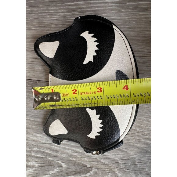 LUV BETSEY By Betsey Johnson Black and White Cat Purse/Wristlet - Picture 15 of 15